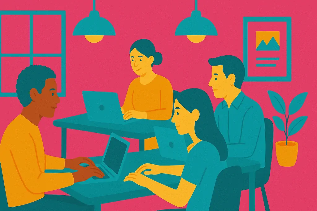 Illustration pour la base email 5107 Espaces de coworking en France