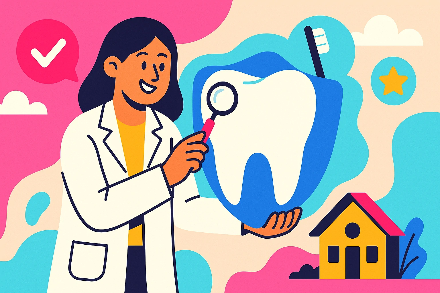Illustration pour la base email 4202 Dentistes dans la région Provence-Alpes-Cote d'Azur