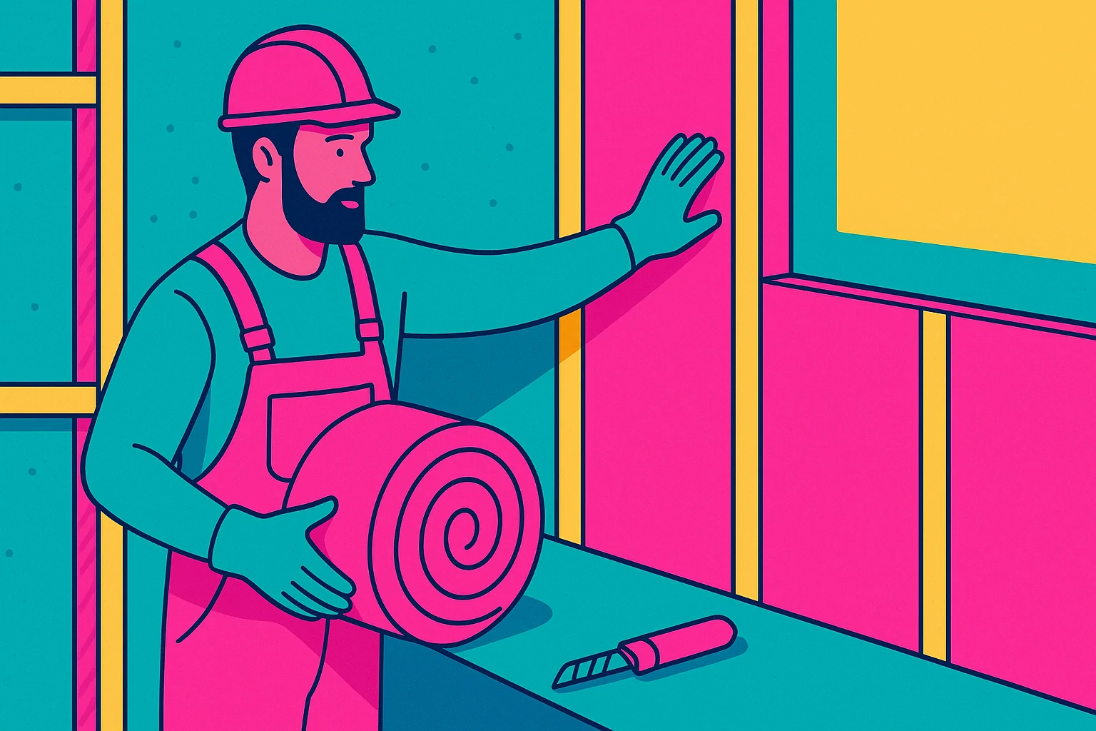 Illustration pour la base email 563 Entrepreneur spécialisé dans l'isolation dans la région Brittany