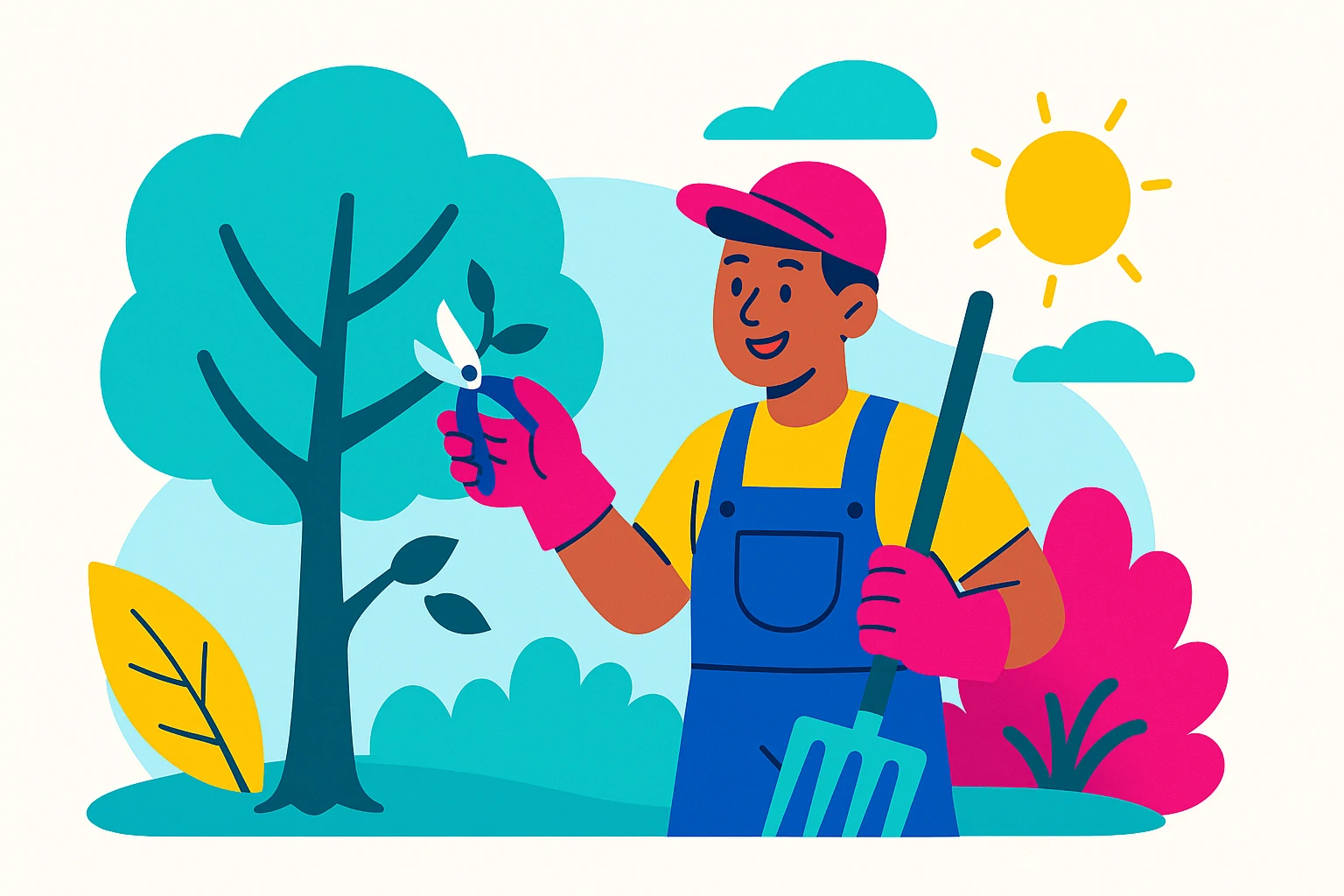 Illustration pour la base email 670 Paysagistes dans le département 44