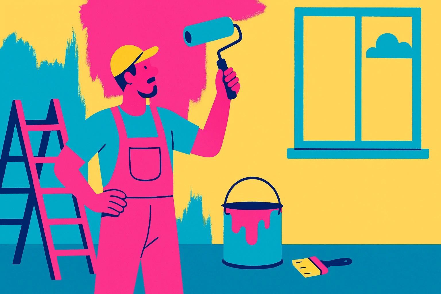 Illustration pour la base email 511 Peintres en bâtiment dans le département 29