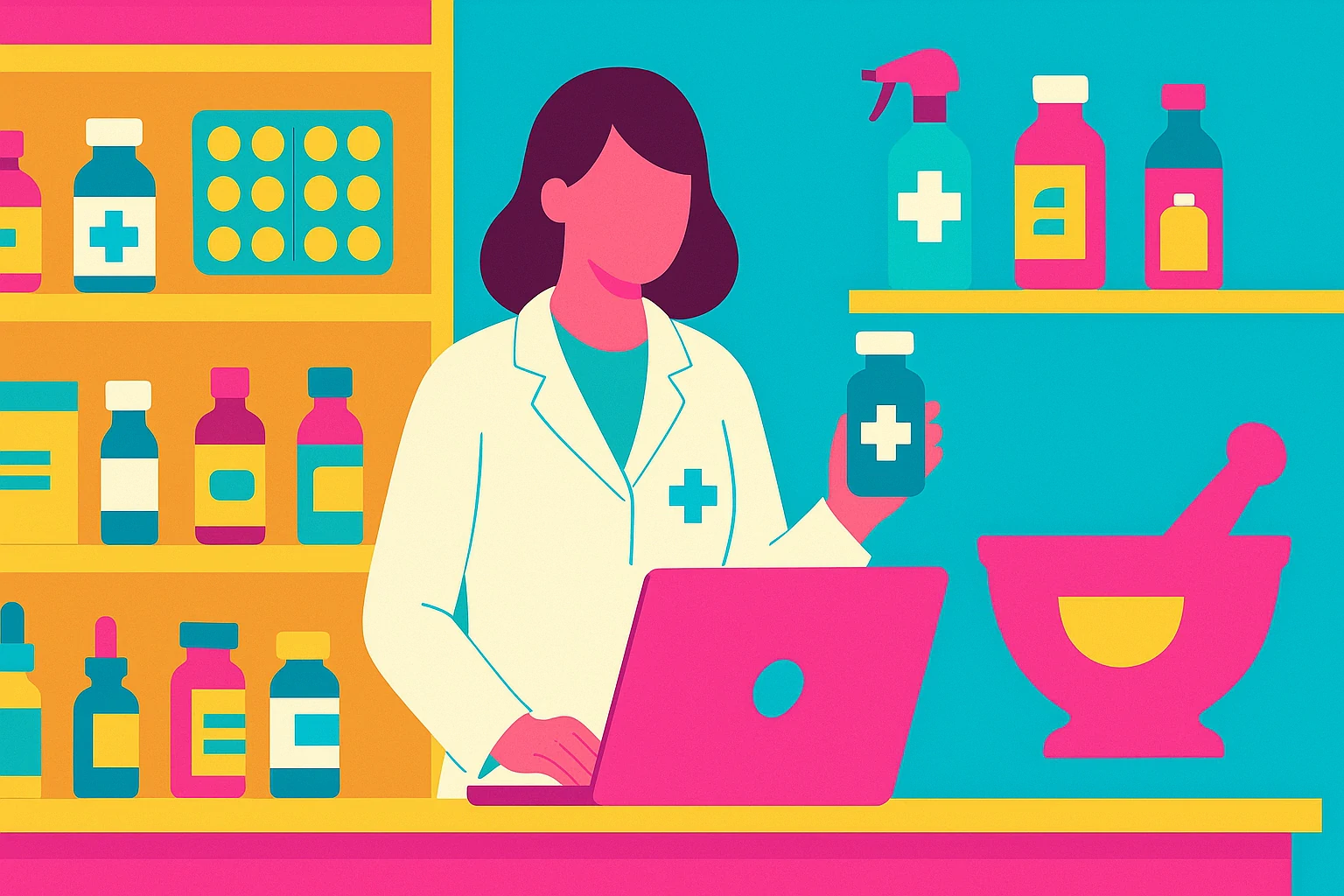 Illustration pour la base email 17925 Pharmacies en France